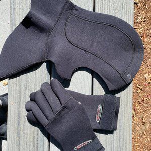 Scuba Hood and Gloves